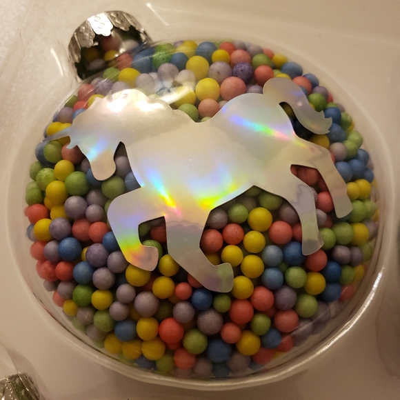 Handmade Unicorn Ornaments Set of 4 - Picture 3 of 3